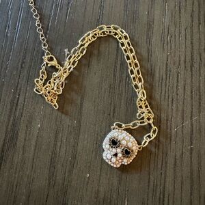 Plunder Skull Pendant Necklace